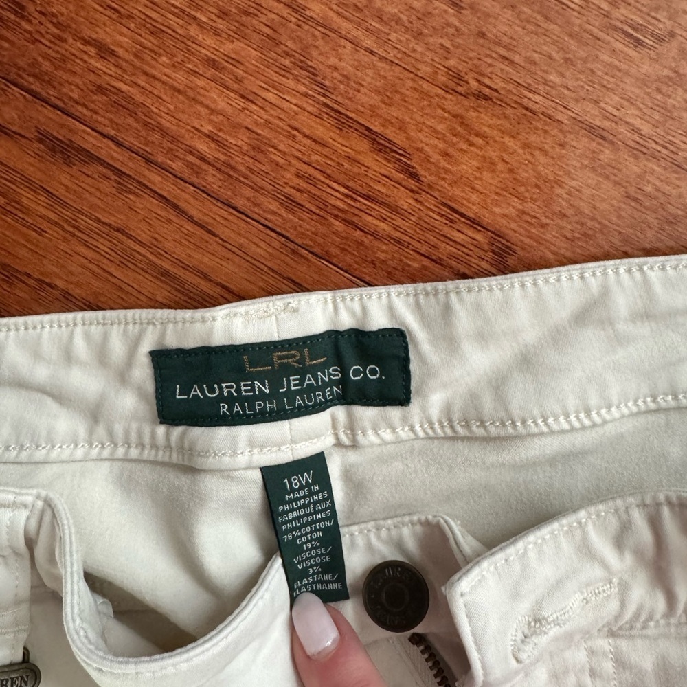 Ralph Lauren Cream Pants - Picture 4 of 4